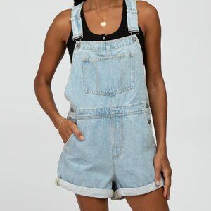 Pacsun Denim Short Overalls